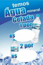 Banner Arte Pronta - Água Gelada Banner Arte Pronta - Água Gelada