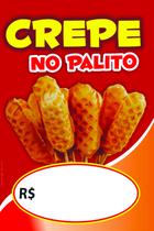 Banner Arte Pronta - Crepe No Palito Banner Arte Pronta - Crepe No Palito
