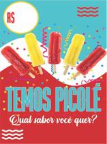 Banner Arte Pronta - Picolé Banner Arte Pronta - Picolé