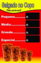 Banner Arte Pronta - Salgado No Copo