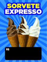 Banner Arte Pronta - Sorvete Expresso