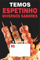 Banner Arte Pronta - Temos Espetinho Banner Arte Pronta - Temos Espetinho