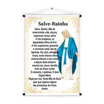 Banner Bíblico Religioso Catequese Salve Rainha