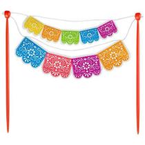 Banner Cake Topper DeCoPac - Festa Mexicana Picada