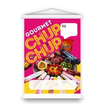 Banner Chup Chup Gourmet Ref:3 SEM PERSONALIZAÇÃO Não mancha / desbota Sol e chuva Banner Chup Chup Gourmet Ref:3 SEM PERSONALIZAÇÃO Não mancha / desbota Sol e chuva