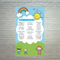 Banner Combinadinhos Pedagógico Escolar 50x80