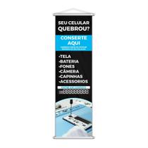 Banner Conserto Reparos De Celulares Número Contato 100X30Cm Banner Conserto Reparos De Celulares Número Contato 100X30Cm