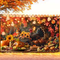 Banner de Ação de Graças Backdrop KatChon Xtralarge 183x112cm