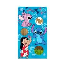 Banner De Aniversário Infantil Lilo E Stitch Para Jogos De Festa Ao Ar Livre