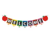 Banner de boas-vindas STOBOK Back to School Wall Hanging 200 cm