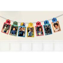 Banner de decoração de festa Amscan Sesame Street Photo 12 pés para crianças
