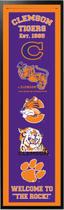 Banner de Feltro Encore Clemson Tigers 36x94 cm