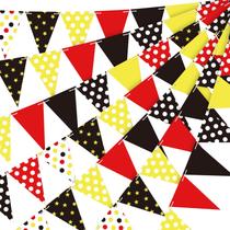 Banner de festa Pennant Flags Mouse Triangle Weekgrat x5