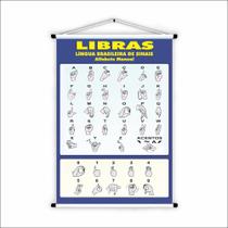 Banner de Lona Educativo Libras - 85x60cm Banner de Lona Educativo Libras - 85x60cm