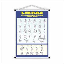 Banner de Lona Educativo Libras - 85x60cm Banner de Lona Educativo Libras - 85x60cm