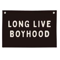 Banner de lona pendurado na parede Decoração de bandeira para berçário de meninos Banner de lona pendurado na parede Decoração de bandeira para berçário de meninos
