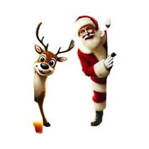 Banner De Natal De Inverno Com Rena E Papai Noel Para Pendurar Na Porta, Decoração Externa De Fundo Banner De Natal De Inverno Com Rena E Papai Noel Para Pendurar Na Porta, Decoração Externa De Fundo