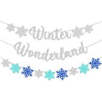 Banner de Natal Gollicce Winter Wonderland - Flocos de Neve (x3) Banner de Natal Gollicce Winter Wonderland - Flocos de Neve (x3)