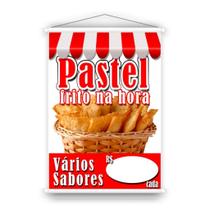 Banner de Pastel em Lona preço editável, para Pendurar, Divulgar e Vender - Perfeito para Uso Interno e Externo Banner de Pastel em Lona preço editável, para Pendurar, Divulgar e Vender - Perfeito para Uso Interno e Externo
