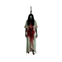 Banner De Porta 2D Com Design De Vestido Branco Ensanguentado, Decoração De Halloween, Cenário De