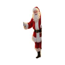 Banner De Porta De Natal Com Design De Papai Noel E Árvore Coberta De Neve, Decoração De Casa Para O