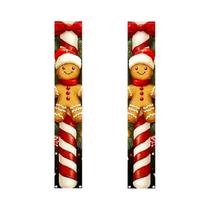 Banner De Porta Feliz Natal Para Decoração De Casa 2025, Enfeite De Natal E Ano Novo 2026