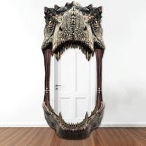 Banner de varanda de festa, pano de fundo, aniversário de dinossauro, tema de dinossauro