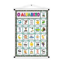 Banner Educativo em Lona O Alfabeto 1 - 85x60cm Banner Educativo em Lona O Alfabeto 1 - 85x60cm