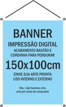 Banner em lona 280g 30x60cm
