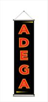 Banner esticadinho Adega - tam. 1,20mx0,30cm