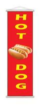 Banner Esticadinho HOT-DOG - CACHORRO QUENTE - 1,00mx0,30cm