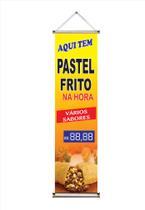 Banner Esticadinho Pastel - tam.1,00mx0,30cm