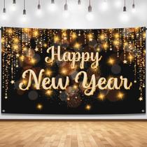 Banner Feliz Ano Novo 2025 KatChon - Xtra Large 183x112cm