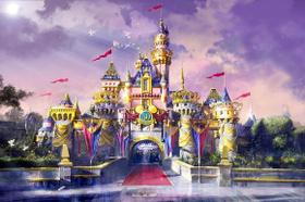 Banner Festa Castelo 150x100cm Banner Festa Castelo 150x100cm