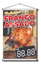 Banner Frango Assado - Galeto - new face! comunicação visual
