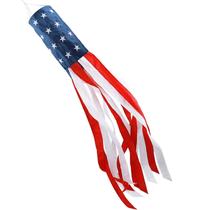 Banner HOOSUN 152 cm Saco de Vento com Bandeira Americana para Área Externa Banner HOOSUN 152 cm Saco de Vento com Bandeira Americana para Área Externa