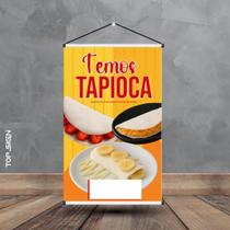 Banner Impressão Digital TEMOS TAPIOCA Banner Impressão Digital TEMOS TAPIOCA