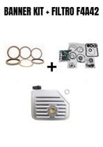 Banner kit com filtro do câmbio automático f4a42
