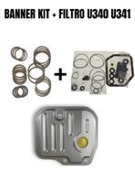 Banner kit com filtro do câmbio automático u340 u341 Banner kit com filtro do câmbio automático u340 u341