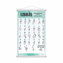 Banner Libras Números Mãos Escolar Pedagógico 80x50cm Banner Libras Números Mãos Escolar Pedagógico 80x50cm