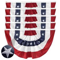 Banner LinaGarten 5 Unidades Bandeira Americana Pregueada 46x91 cm Banner LinaGarten 5 Unidades Bandeira Americana Pregueada 46x91 cm