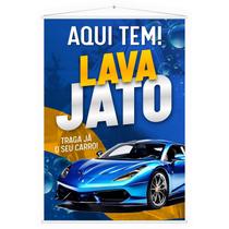 Banner Lona Aqui Tem Lava Jato Ducha Estética Automotiva Posto Oficina Lavagem Carro Divulgação 100x70 Impressão Alta Qualidade Resolução Premium Banner Lona Aqui Tem Lava Jato Ducha Estética Automotiva Posto Oficina Lavagem Carro Divulgação 100x70 Impressão Alta Qualidade Resolução Premium