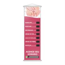 Banner Manicure e Pedicure Unha Art Nail Design 100x30cm