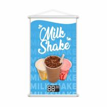 Banner Milk Shake Bebida Gelada Sorveteria Preço Grande Banner Milk Shake Bebida Gelada Sorveteria Preço Grande