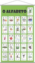 Banner O Alfabeto Pedagógico Escolar 50x80 Banner O Alfabeto Pedagógico Escolar 50x80