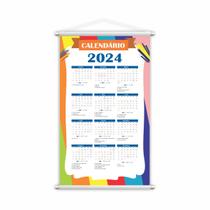 Banner Painel Calendário Escolar 2024 Grande Banner Painel Calendário Escolar 2024 Grande