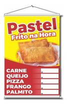 Banner Pastel Da Feira Frito Na Hora - Tabela De Preço - new face! comunicação visual
