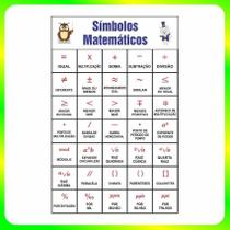 Banner Pedagógico Impresso Símbolos Matemáticos Will484