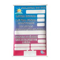 Banner Pedagógico Infantil Escolar Palavra Do Dia