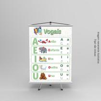 Banner Pedagógico Vogais